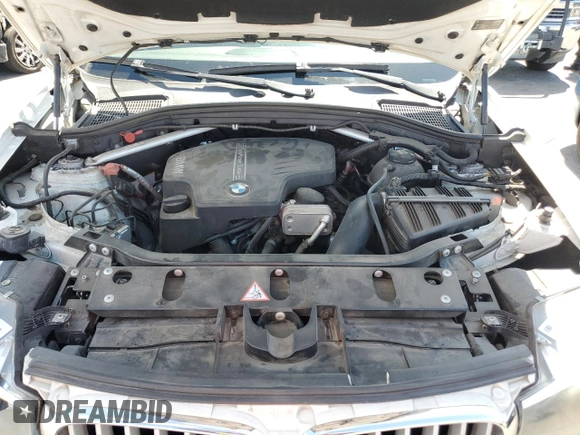 2016 BMW X3 sDrive28i with VIN 5UXWZ7C56G0R32308, listed as a Copart auction lot 49641825 with 170,266 mi miles and Salvage Title. Bid and sale history available at DreamBid. Image 12.