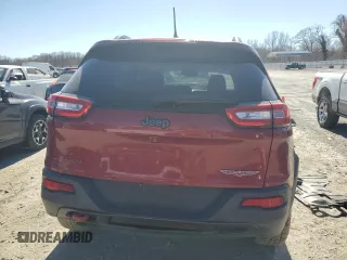 2015 Jeep Cherokee Trailhawk z VIN 1C4PJMBBXFW615145, wystawiony jako Copart lot #47294225 z przebiegiem 99 662 mil mil oraz Szkoda całkowita • Salvage title. Historia ofert i sprzedaży dostępna na DreamBid. Obrazek 6.