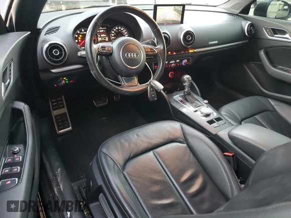 2016 Audi A3 1.8T Premium with VIN WAU67LFF1G1113170, listed as a Copart auction lot 88492135 with 56,881 mi miles and Salvage Title. Bid and sale history available at carsss.com. Image 8.