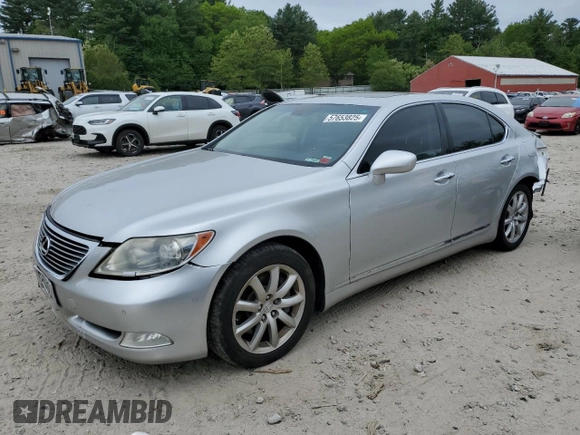 2009 Lexus LS 460 с VIN JTHCL46F695004320, выставлен на аукционе Copart как лот 57653825 с пробегом 193 086 миль миль и Чистый • Clean title. История ставок и продаж доступна на DreamBid. Изображение 1.