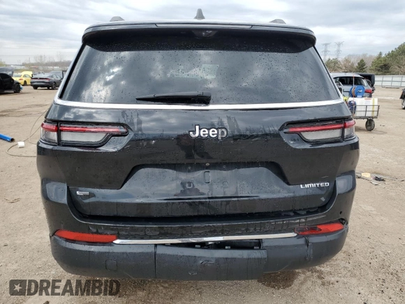 2021 Jeep Grand Cherokee Limited with VIN 1C4RJJBG9M8100545, listed as a Copart auction lot 53467375 with 40,432 mi miles and Salvage title. Bid and sale history available at DreamBid. Image 6.