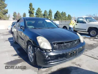 2003 Infiniti G35 with VIN JNKCV51E33M304375, listed as a IAAI auction lot 41754568 with 163,784 mi miles and . Bid and sale history available at DreamBid. Image 1.