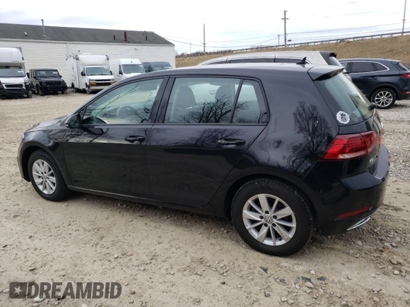 2019 Volkswagen Golf S z VIN 3VWG57AU8KM020682, wystawiony jako Copart lot #51091875 z przebiegiem 48 257 mil mil oraz Szkoda całkowita • Salvage title. Historia ofert i sprzedaży dostępna na DreamBid. Obrazek 2.