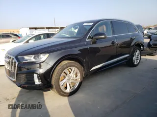 2020 Audi Q7 Premium Plus with VIN WA1LJAF78LD009721, listed as a Copart auction lot 43495563 with 21,492 mi miles and . Bid and sale history available at DreamBid. Image 1.