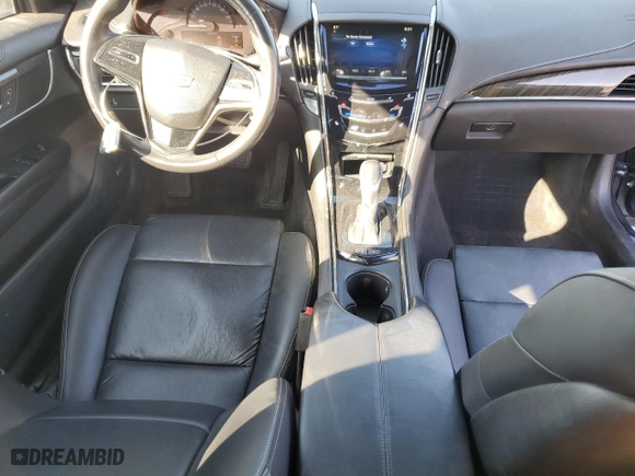 2015 Cadillac ATS Coupe Standard AWD with VIN 1G6AG1RX2F0121274, listed as a Copart auction lot 48011165 with 111,579 mi miles and Salvage Title. Bid and sale history available at carsss.com. Image 8.