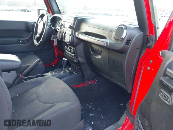 2016 Jeep Wrangler Sport with VIN 1C4AJWAG7GL330159, listed as a IAAI auction lot 41530415 with 98,554 mi miles and . Bid and sale history available at carsss.com. Image 5.