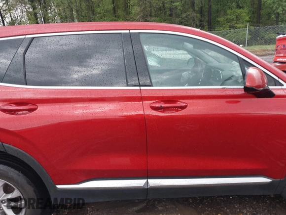 2020 Hyundai Santa Fe SEL with VIN 5NMS3CAD0LH236168, listed as a IAAI auction lot 41955594 with 55,166 mi miles. Bid and sale history available at carsss.com. Image 14.