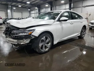 2018 Honda Accord EX-L with VIN 1HGCV1F56JA047201, listed as a Copart auction lot 58177995 with Not provided miles and Salvage title. Bid and sale history available at DreamBid. Image 1.