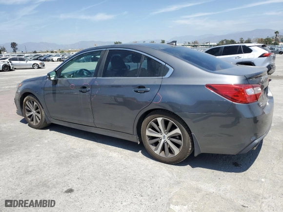 2018 Subaru Legacy Limited with VIN 4S3BNAN64J3028543, listed as a Copart auction lot 53955645 with 72,033 mi miles and Salvage Title. Bid and sale history available at carsss.com. Image 2.