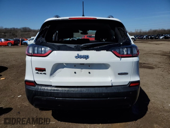 2021 Jeep Cherokee Latitude с VIN 1C4PJMCB8MD245109, выставлен на аукционе Copart как лот 52233305 с пробегом 27 808 миль миль и Списание • Salvage title. История ставок и продаж доступна на DreamBid. Изображение 6.