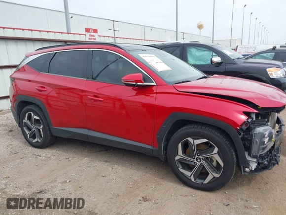 2022 Hyundai Tucson Limited with VIN 5NMJE3AE9NH117679, listed as a IAAI auction lot 41678683 with 35,743 mi miles. Bid and sale history available at carsss.com. Image 13.