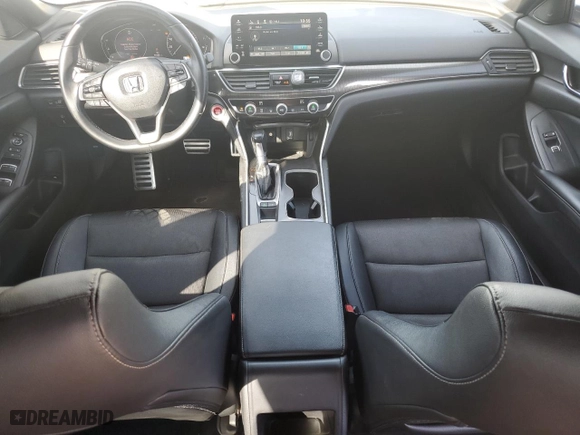 2019 Honda Accord Sedan Sport 1.5T with VIN 1HGCV1F31KA090537, listed as a Copart auction lot 47915655 with 101,368 mi miles and Salvage Title. Bid and sale history available at carsss.com. Image 8.