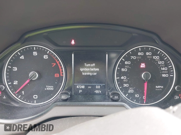 2016 Audi Q5 Premium Plus with VIN WA1L2AFP6GA021340, listed as a IAAI auction lot 42075938 with 47,248 mi miles. Bid and sale history available at carsss.com. Image 7.