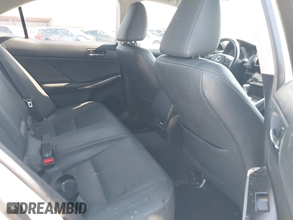 2014 Lexus IS 250 with VIN JTHBF1D20E5036112, listed as a IAAI auction lot 42619779 with 161,572 mi miles and . Bid and sale history available at DreamBid. Image 8.