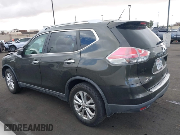 2015 Nissan Rogue SL with VIN 5N1AT2MT7FC802043, listed as a IAAI auction lot 41535141 with 126,579 mi miles. Bid and sale history available at carsss.com. Image 15.
