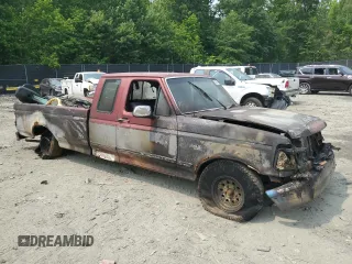 1992 Ford F-150 with VIN 1FTEX15N2NKB78371, listed as a Copart auction lot 58829415 with Not provided miles and Salvage title. Bid and sale history available at DreamBid. Image 4.