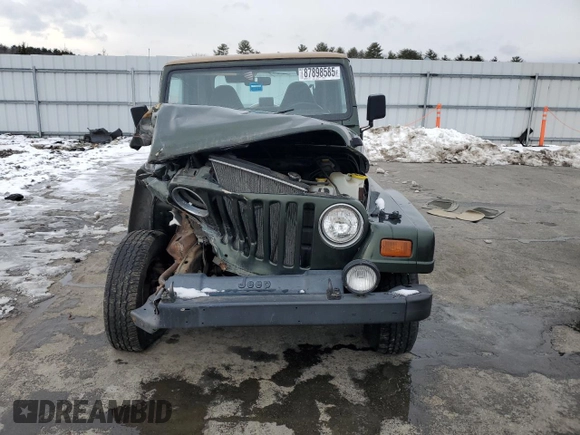 1997 Jeep Wrangler Sahara with VIN 1J4FY49S8VP466332, listed as a Copart auction lot 87898585 with 117,814 mi miles and Clean Title. Bid and sale history available at carsss.com. Image 5.