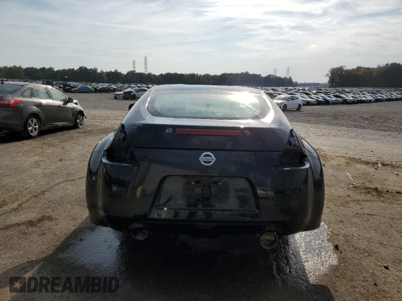 2015 Nissan 370Z with VIN JN1AZ4EH4FM443398, listed as a Copart auction lot 78081734 with 0 mi miles and Salvage Title. Bid and sale history available at carsss.com. Image 6.