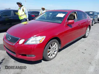 2007 Lexus GS 350 with VIN JTHBE96S170010374, listed as a IAAI auction lot 41972853 with 263,477 mi miles. Bid and sale history available at carsss.com. Image 2.