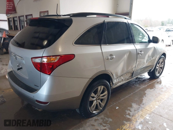 2012 Hyundai Veracruz Limited z VIN KM8NU4CC5CU185629, wystawiony jako IAAI lot #41727061 z przebiegiem 129 474 mil mil oraz . Historia ofert i sprzedaży dostępna na DreamBid. Obrazek 4.
