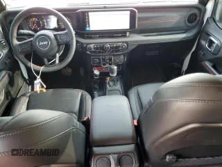 2024 Jeep Wrangler Rubicon with VIN 1C4PJXFG9RW280570, listed as a Copart auction lot 54519055 with 10,638 mi miles and Salvage title. Bid and sale history available at DreamBid. Image 8.