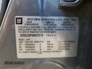 2008 Saturn VUE XE z VIN 3GSCL33P98S670119, wystawiony jako Copart lot #48744815 z przebiegiem 245 202 mil mil oraz Szkoda całkowita • Salvage title. Historia ofert i sprzedaży dostępna na DreamBid. Obrazek 13.