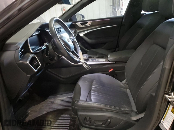 2021 Audi A7 Premium Plus with VIN WAUU2AF21MN055508, listed as a Copart auction lot 56713805 with 60,480 mi miles and Salvage title. Bid and sale history available at DreamBid. Image 7.