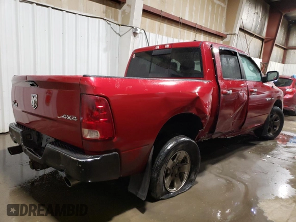 2010 Dodge 1500 SLT с VIN 1D7RV1CT8AS121049, выставлен на аукционе Copart как лот 55174785 с пробегом 169 118 миль миль и Списание • Salvage title. История ставок и продаж доступна на DreamBid. Изображение 3.
