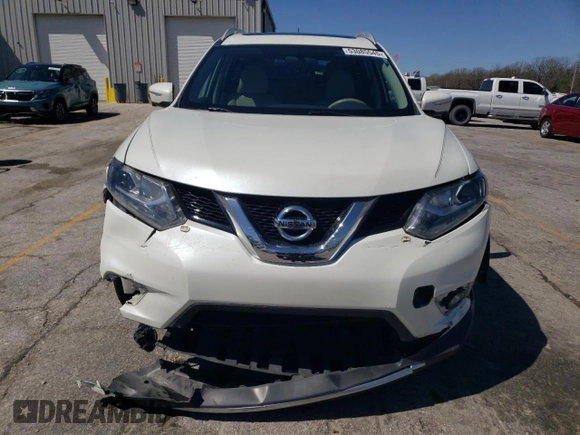 2015 Nissan Rogue S with VIN 5N1AT2MT4FC885950, listed as a Copart auction lot 53085545 with 120,303 mi miles and Salvage Title. Bid and sale history available at carsss.com. Image 5.