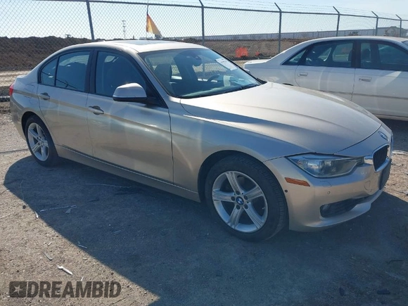 2014 BMW 3 Series 328i xDrive with VIN WBA3B5G50ENS10711, listed as a IAAI auction lot 41595781 with 161,568 mi miles. Bid and sale history available at carsss.com. Image 1.
