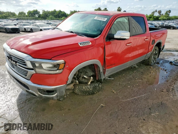 2019 Ram 1500 Laramie z VIN 1C6SRFJT9KN580498, wystawiony jako Copart lot #60328285 z przebiegiem 171 520 mil mil oraz Szkoda całkowita • Salvage title. Historia ofert i sprzedaży dostępna na DreamBid. Obrazek 1.