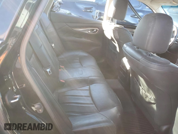2012 Infiniti M37 with VIN JN1BY1AR6CM392633, listed as a Copart auction lot 80099504 with 190,542 mi miles and Salvage Title. Bid and sale history available at carsss.com. Image 11.
