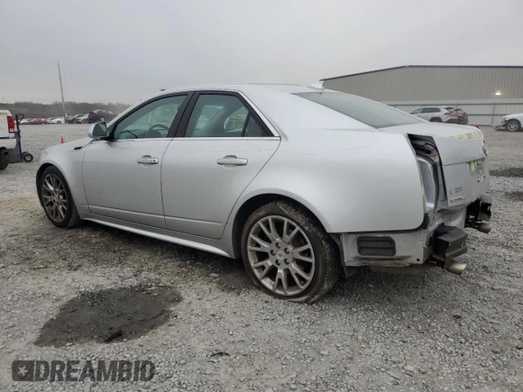 2013 Cadillac CTS Premium with VIN 1G6DS5E38D0154184, listed as a Copart auction lot 88666575 with 132,127 mi miles and Salvage title. Bid and sale history available at DreamBid. Image 2.