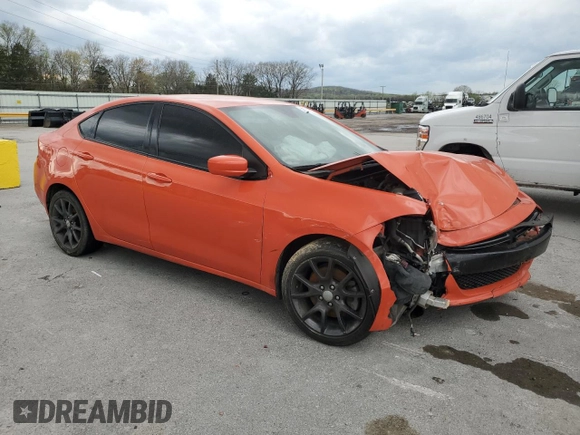2015 Dodge Dart SXT with VIN 1C3CDFBB7FD407189, listed as a Copart auction lot 51419715 with 114,197 mi miles and Clean Title. Bid and sale history available at carsss.com. Image 4.
