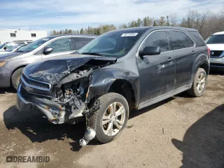 2013 Chevrolet Equinox LS with VIN 2GNALBEK8D1136797, listed as a Copart auction lot 48776385 with 282,428 mi miles and Salvage Title. Bid and sale history available at carsss.com. Image 1.