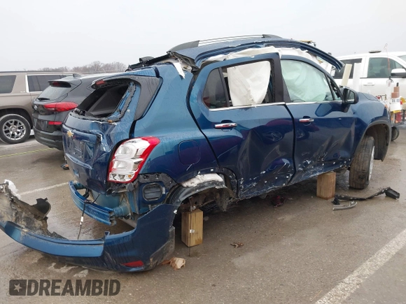 2020 Chevrolet Trax LT z VIN 3GNCJLSB4LL329096, wystawiony jako IAAI lot #41625620 z przebiegiem Nie podano mil oraz . Historia ofert i sprzedaży dostępna na DreamBid. Obrazek 4.