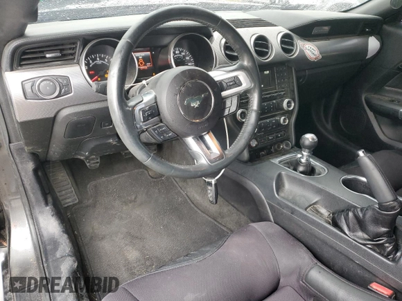 2018 Ford Mustang GT with VIN 1FA6P8CF1J5101059, listed as a Copart auction lot 60715655 with 94,861 mi miles and Salvage title. Bid and sale history available at DreamBid. Image 8.
