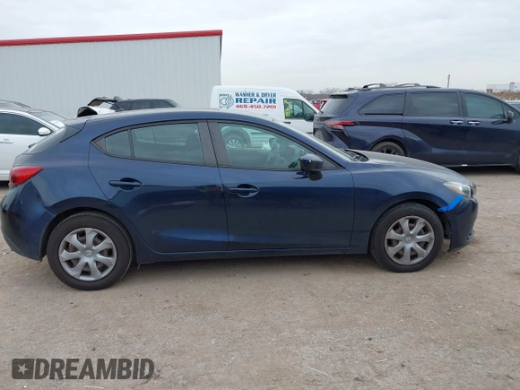 2015 Mazda 3 i Sport with VIN 3MZBM1K72FM158887, listed as a IAAI auction lot 41449026 with 121,393 mi miles and . Bid and sale history available at DreamBid. Image 13.
