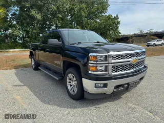 2014 Chevrolet Silverado 1500 LT with VIN 3GCUKREH3EG566168, listed as a Copart auction lot 45546085 with 184,844 mi miles and Clean Title. Bid and sale history available at carsss.com. Image 1.