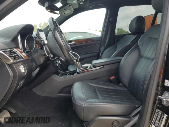 2019 Mercedes-Benz GLS 450 with VIN 4JGDF6EE5KB221135, listed as a Copart auction lot 69714564 with 99,394 mi miles and Salvage Title. Bid and sale history available at DreamBid. Image 7.