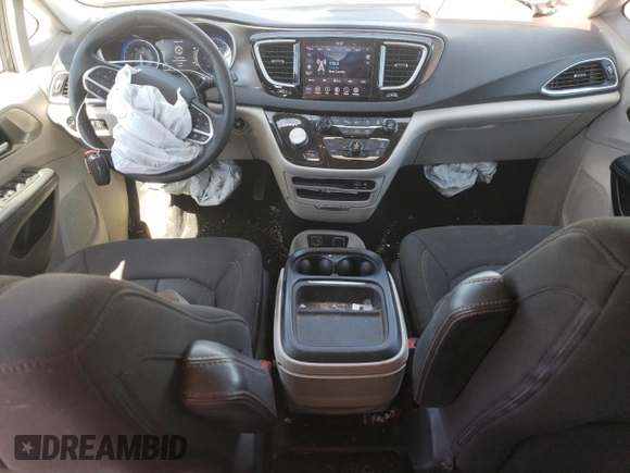 2020 Chrysler Pacifica Touring with VIN 2C4RC1FG7LR159407, listed as a Copart auction lot 49590795 with 87,337 mi miles and Salvage title. Bid and sale history available at DreamBid. Image 8.