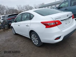 2017 Nissan Sentra SV with VIN 3N1AB7AP9HY312390, listed as a IAAI auction lot 41723913 with 119,391 mi miles. Bid and sale history available at carsss.com. Image 3.