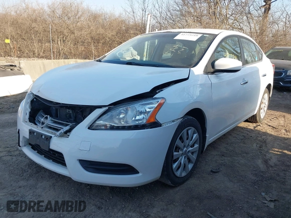 2015 Nissan Sentra S with VIN 3N1AB7AP6FY357106, listed as a IAAI auction lot 41773210 with 138,621 mi miles. Bid and sale history available at carsss.com. Image 18.