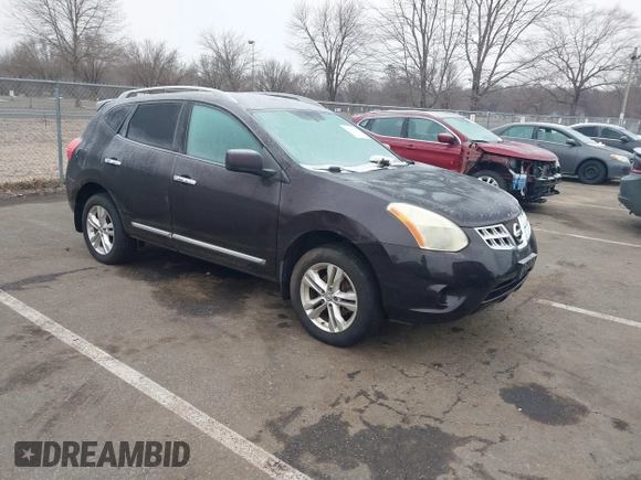 2012 Nissan Rogue SV with VIN JN8AS5MV6CW377343, listed as a IAAI auction lot 41541332 with 118,214 mi miles and . Bid and sale history available at DreamBid. Image 1.