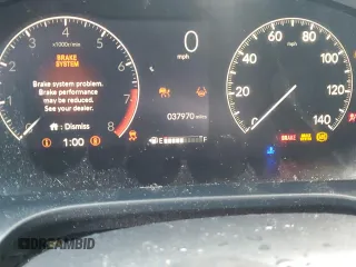 2024 Honda HR-V Sport with VIN 3CZRZ2H53RM738937, listed as a Copart auction lot 55918195 with 37,970 mi miles and Salvage title. Bid and sale history available at DreamBid. Image 9.