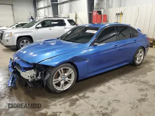 2014 BMW 3 Series 328d xDrive with VIN WBA3D5C54EKX98811, listed as a Copart auction lot 54424105 with 152,846 mi miles and Salvage title. Bid and sale history available at DreamBid. Image 1.