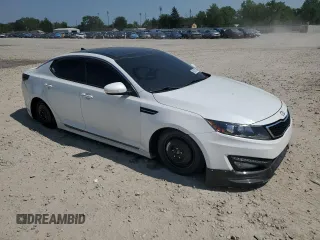 2013 Kia Optima SX with VIN 5XXGR4A66DG111610, listed as a Copart auction lot 60621095 with 177,373 mi miles and Salvage title. Bid and sale history available at DreamBid. Image 4.