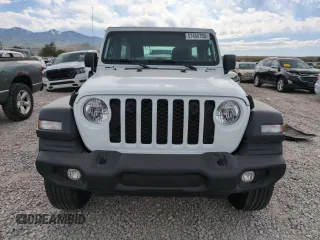 2023 Jeep Wrangler Sport S with VIN 1C4HJXDN5PW678653, listed as a Copart auction lot 57464705 with 22,154 mi miles and Salvage title. Bid and sale history available at DreamBid. Image 5.
