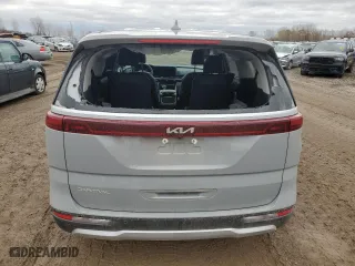 2024 Kia Carnival EX with VIN KNDNC5H35R6431081, listed as a Copart auction lot 79251234 with 13,499 mi miles and Non Repairable. Bid and sale history available at carsss.com. Image 6.