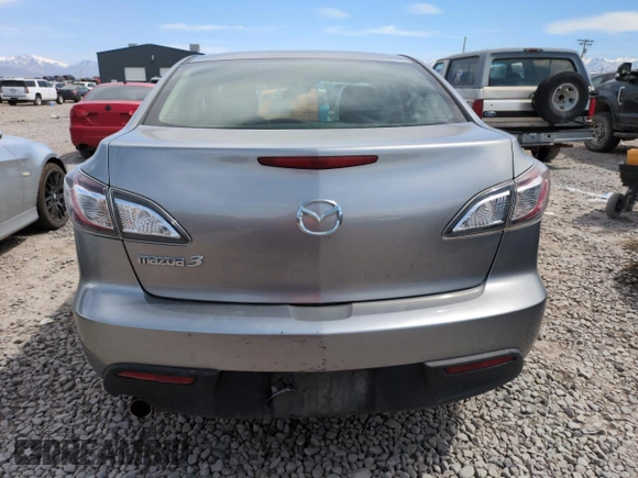 2011 Mazda Mazda3 i Touring with VIN JM1BL1VG9B1480628, listed as a Copart auction lot 52808535 with 151,168 mi miles and Salvage Title. Bid and sale history available at carsss.com. Image 6.